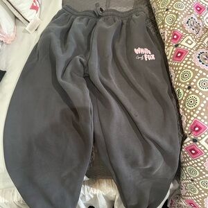 White Fox Boutique Gray Joggers